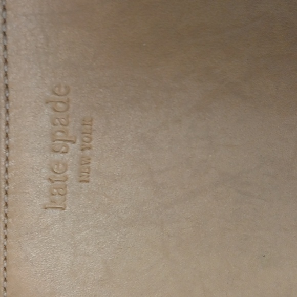 Kate Spade New York Tri-fold Cream Wallet - Picture 8 of 10